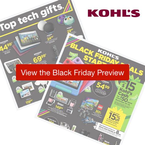 black friday kohl's 2022|More.